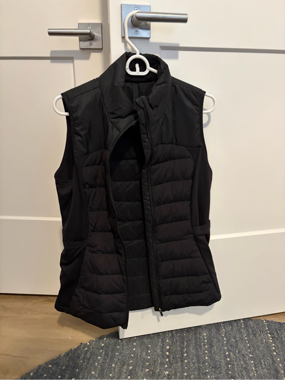 lululemon athletica Black Quilted Lightweight Vest